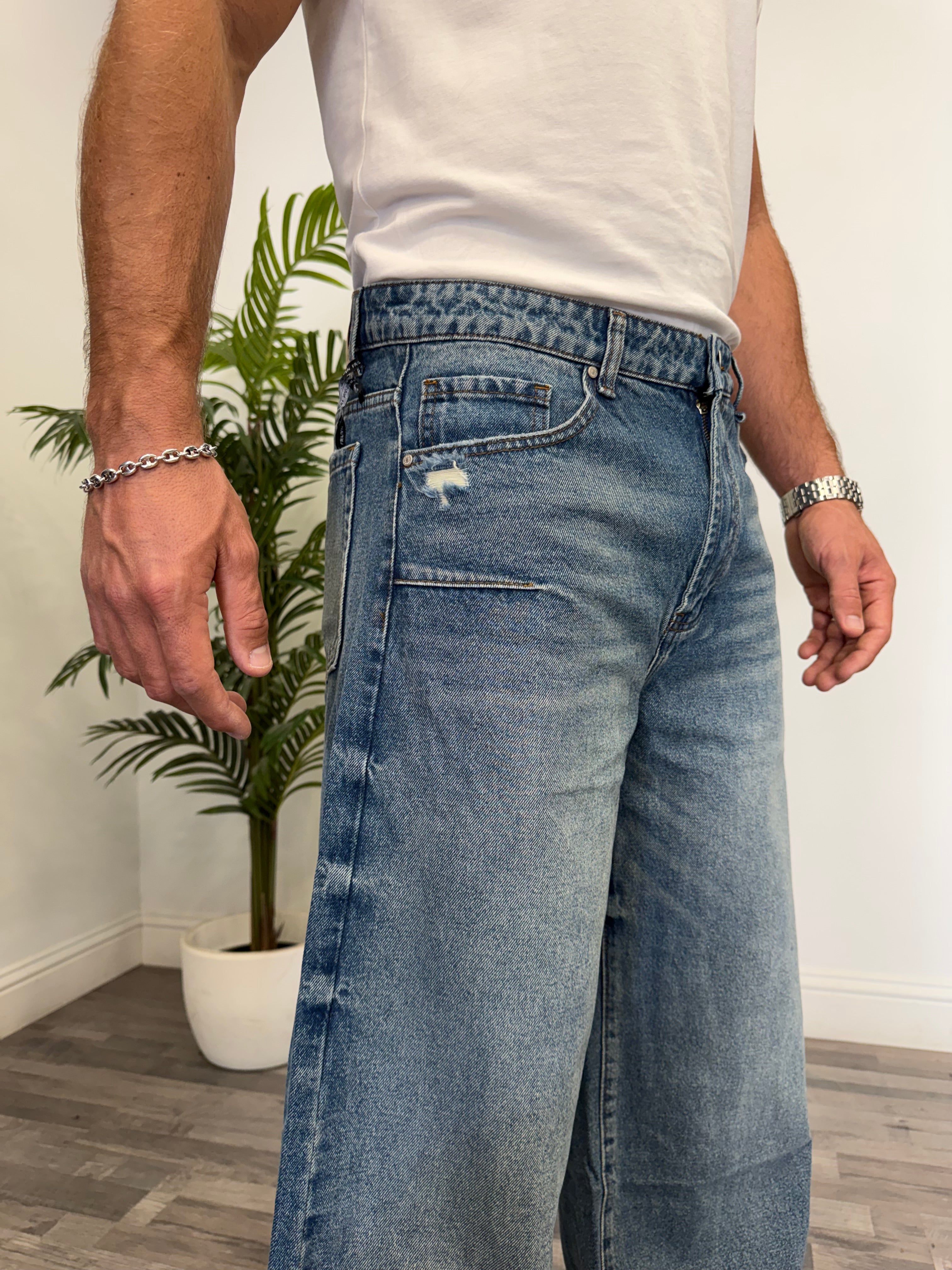 DENIM BAGGY 3334