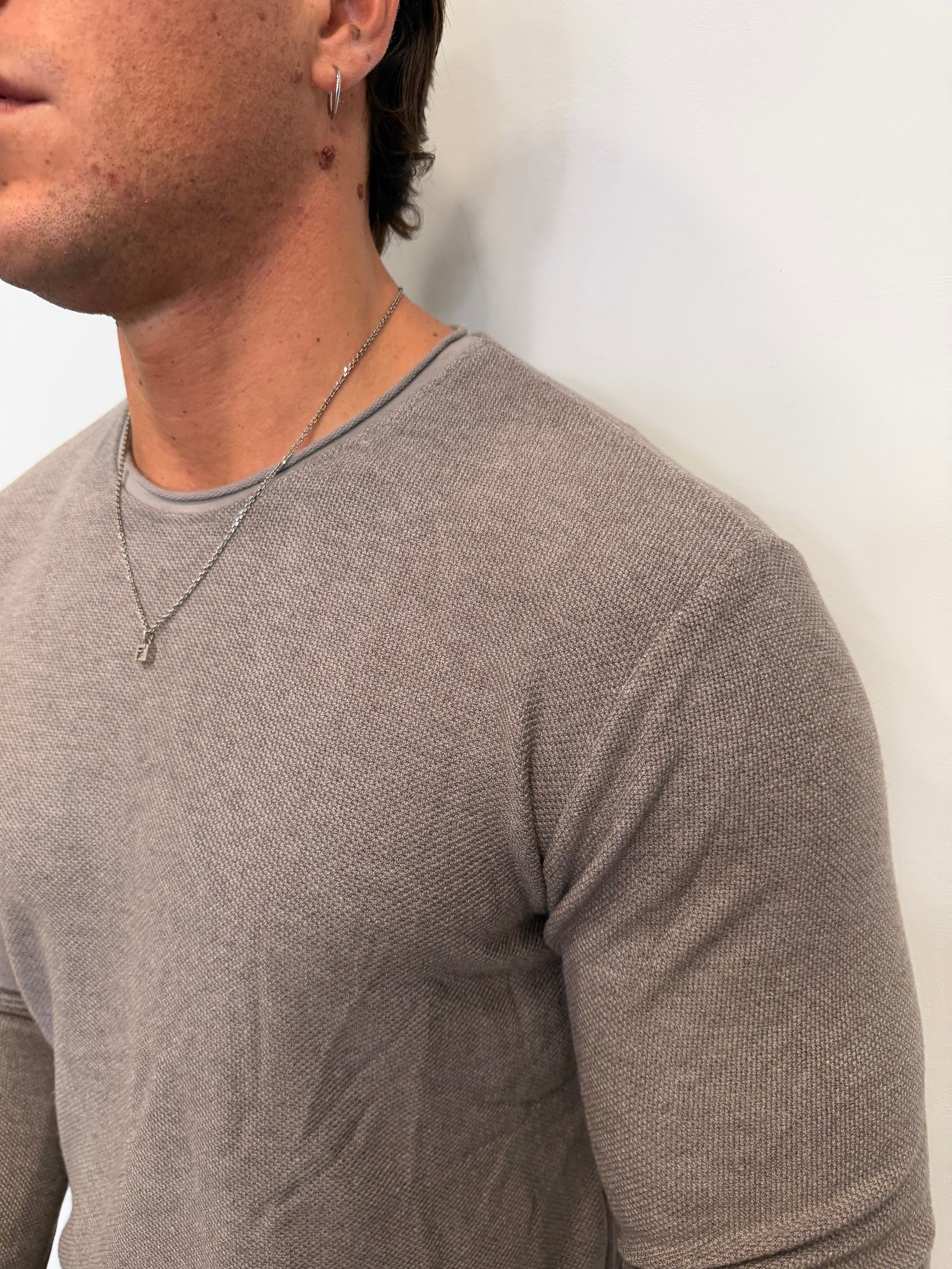MAGLIA FILO TORTORA