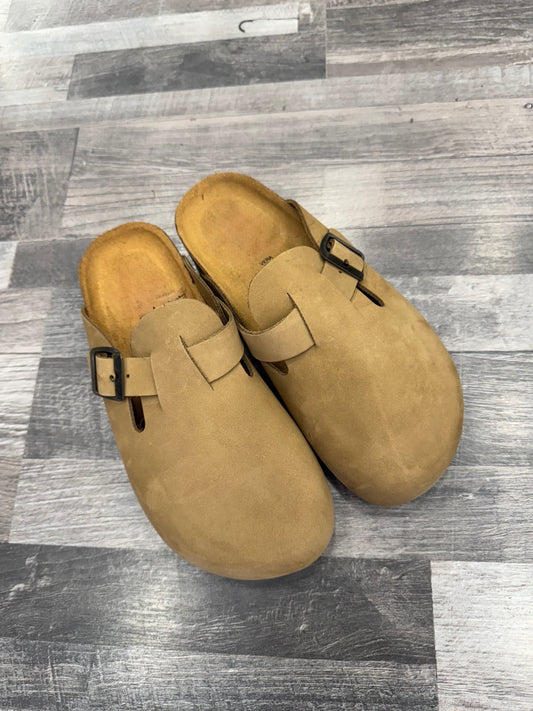 CIABATTA MOD BOSTON NABUK TAUPE
