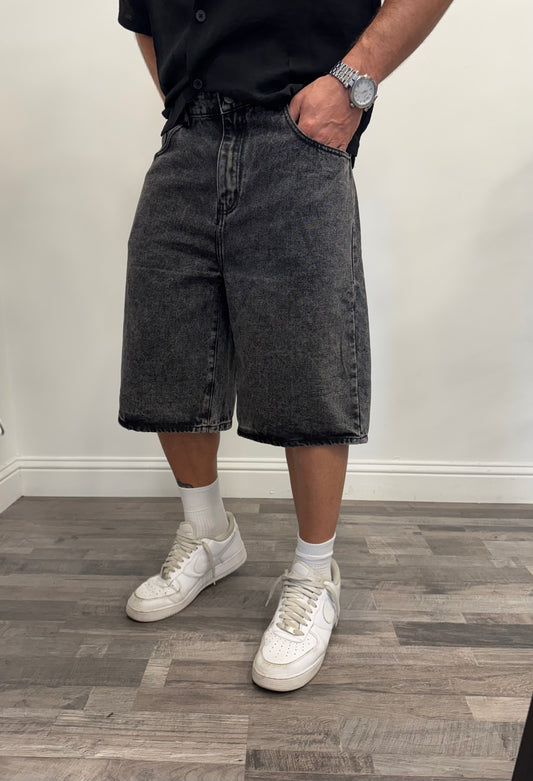 JORTS DENIM SCURO