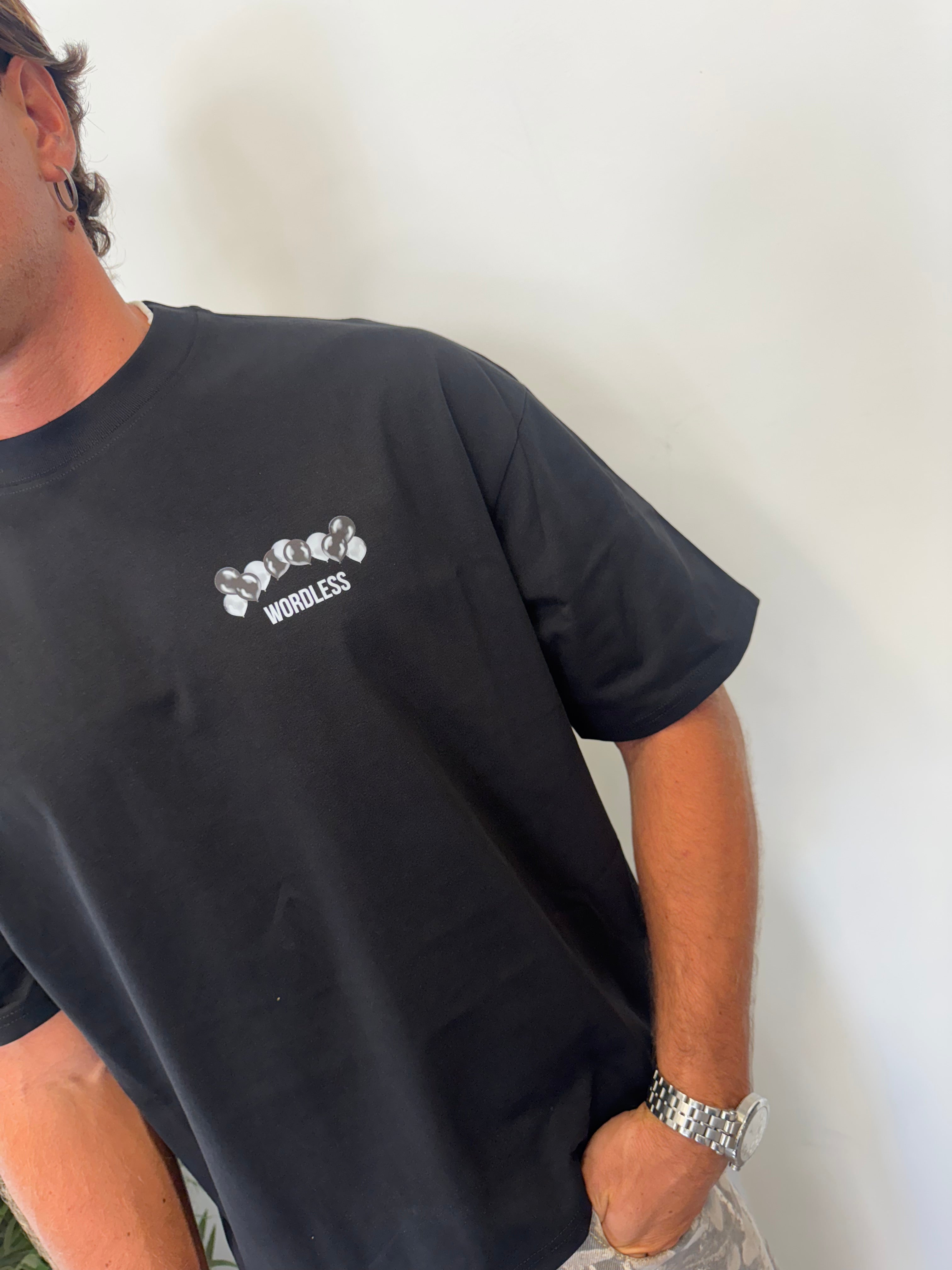 T-SHIRT BOXY FIT WORDLESS 004