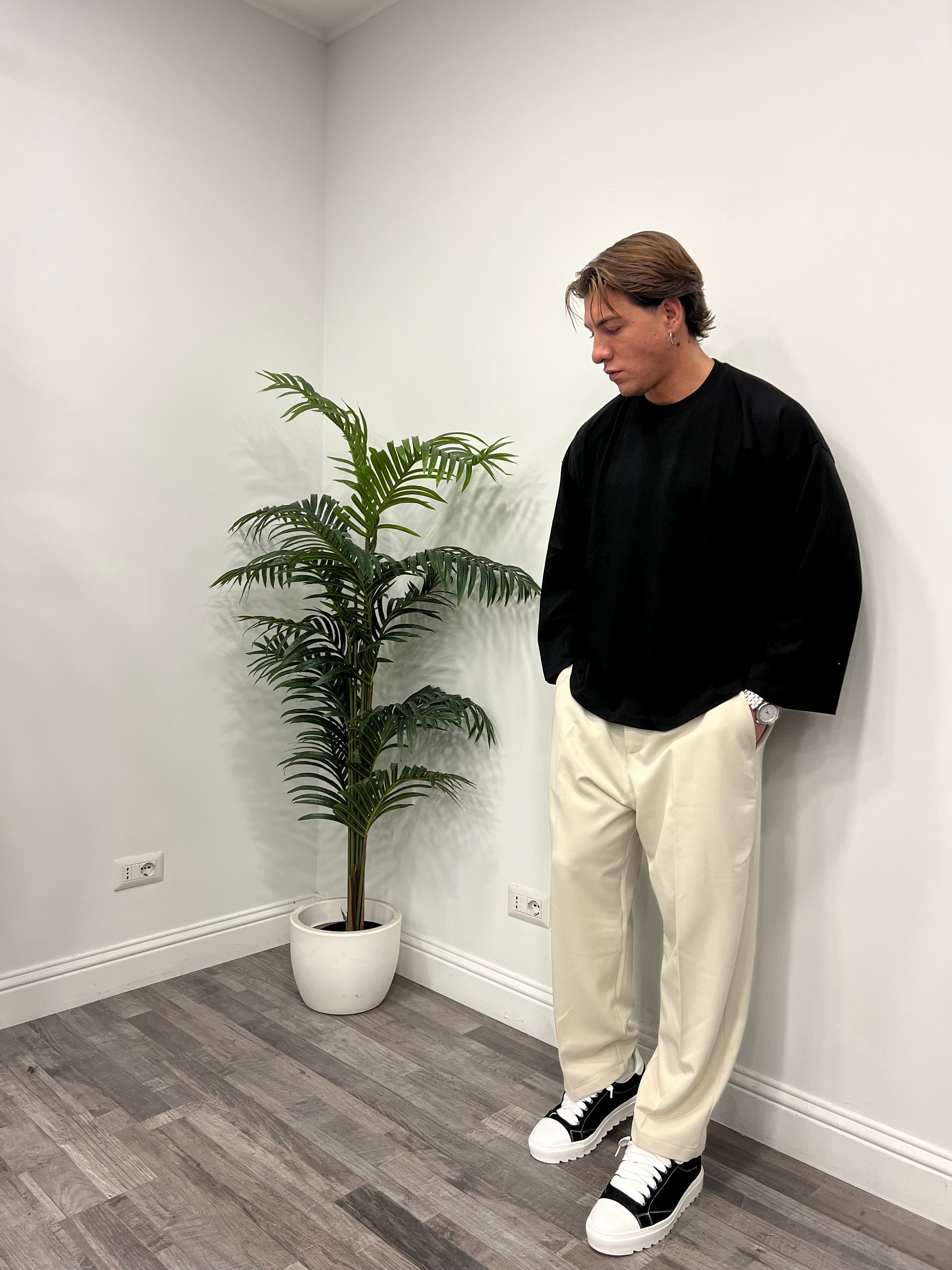 LONGSLEEVE CROPPED ALL OR NOTHING