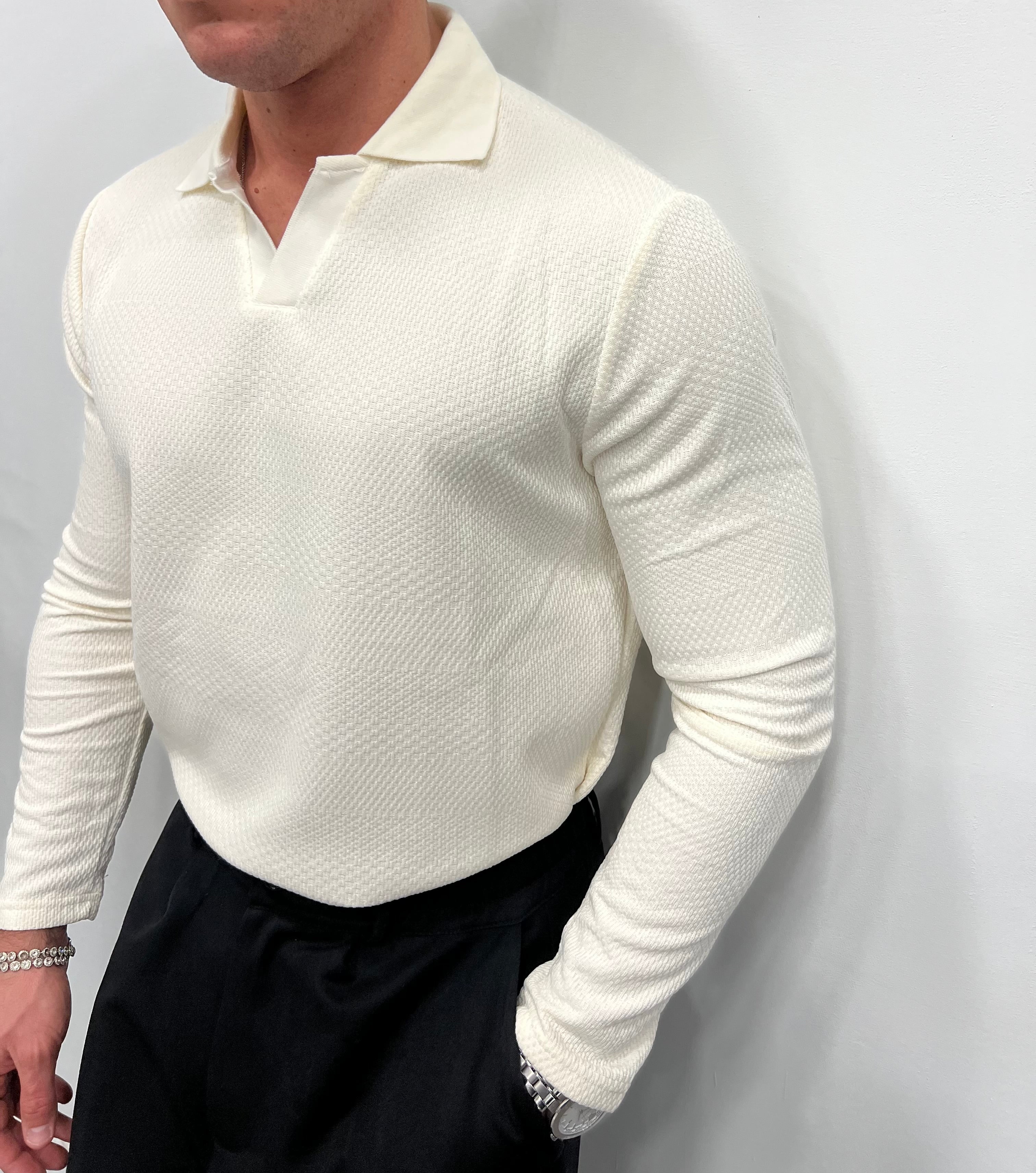 MAGLIA MOD. POLO TRAMATA