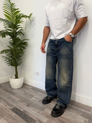 DENIM BAGGY SABBIATO ROTTURE
