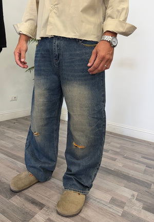 DENIM BAGGY BALLOON 5 535