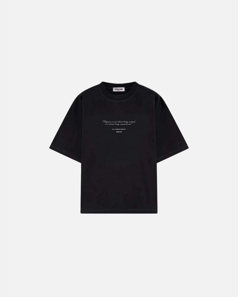 T-SHIRT CROPPED WORDLESS KEY