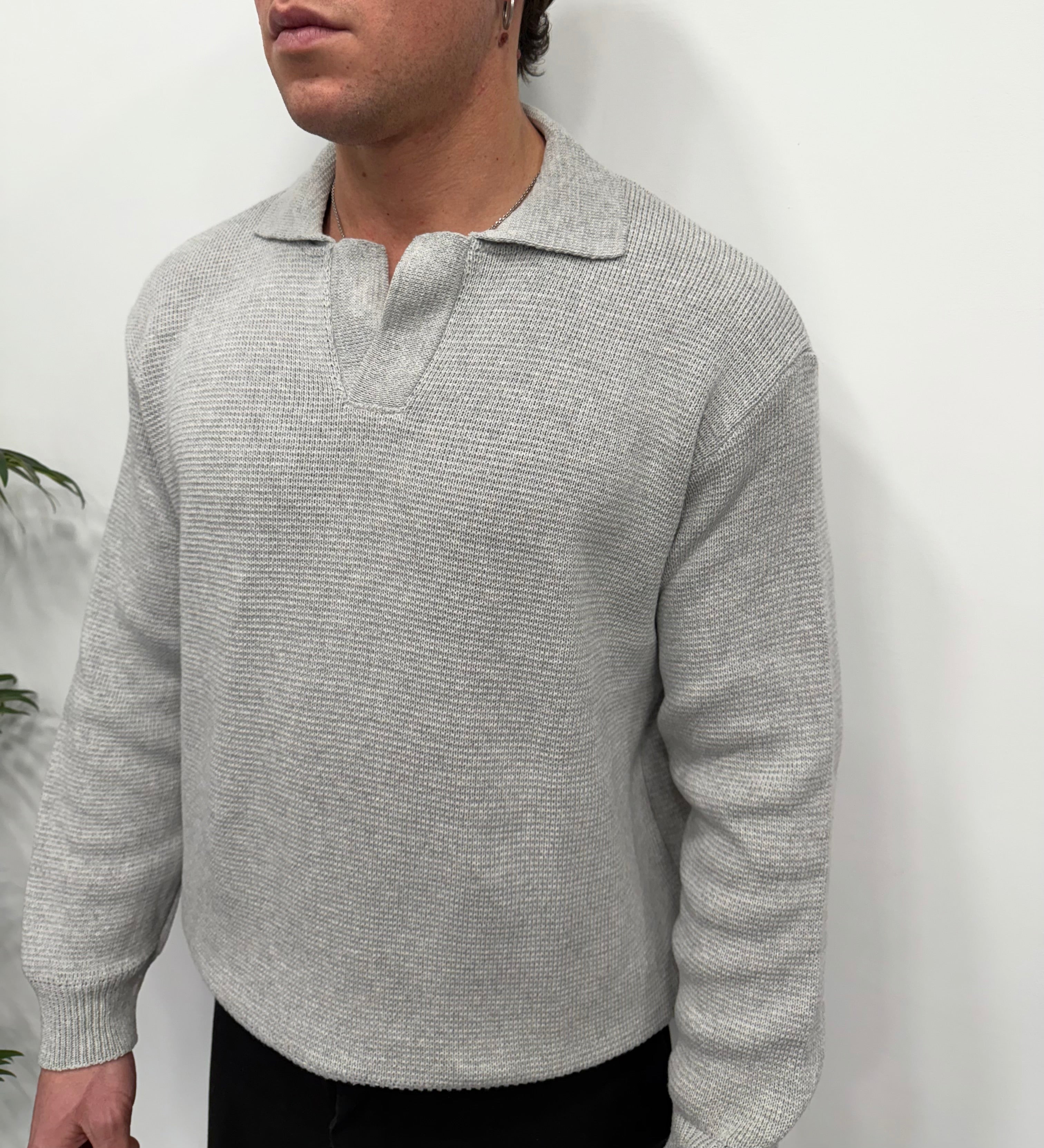 PULLOVER CROPPED POLO