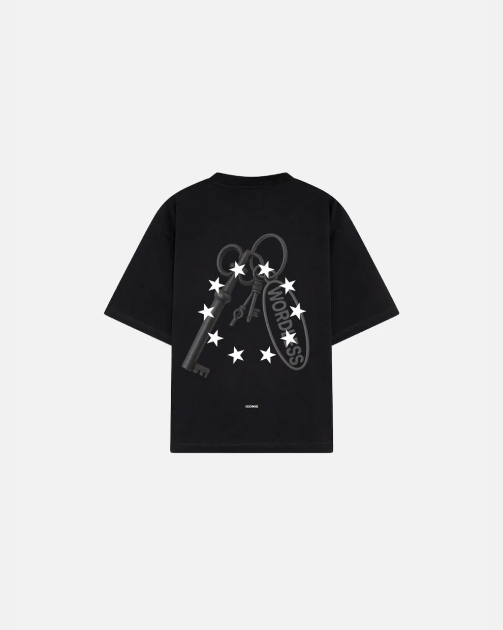 T-SHIRT CROPPED WORDLESS KEY