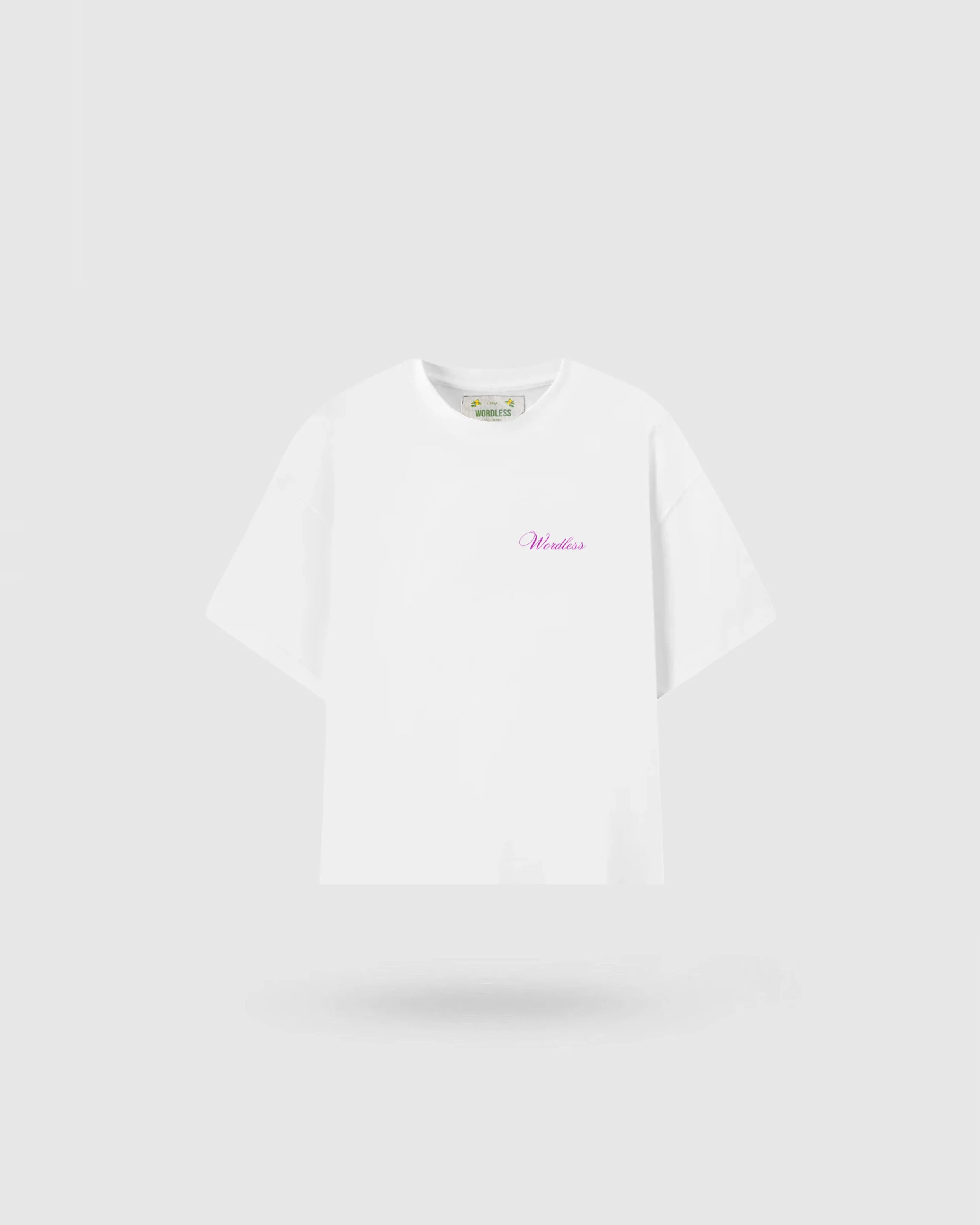 T-SHIRT BOXY FIT WORDLESS 003